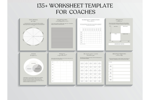 Download 135+ Coaching Worksheet Canva Templates, - Canva Collection