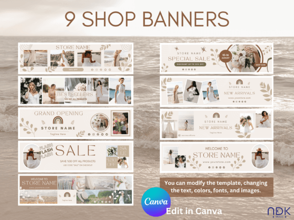 Download Etsy Shop Branding Kit in Canva - Canva Collection