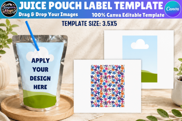 Download Juice Pouch Canva Editable Template - Canva Collection