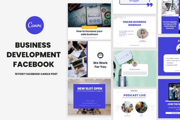 Download Business Development Facebook Post Canva - Canva Collection
