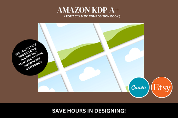 Download Amazon KDP a+ Canva Mockup - Canva Collection