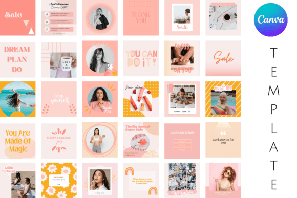 Download Instagram Templates Canva Pastel Colors - Canva Collection