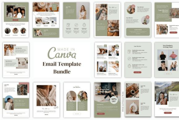 Download Editable Email Marketing Canva Templates - Canva Collection