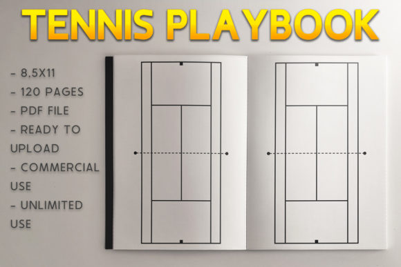 Download Tennis Playbook | KDP Template - Premium Resources