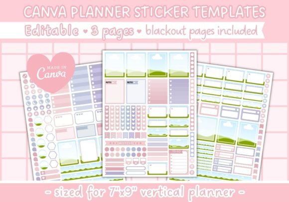Download Canva Editable Planner Sticker - Canva Collection