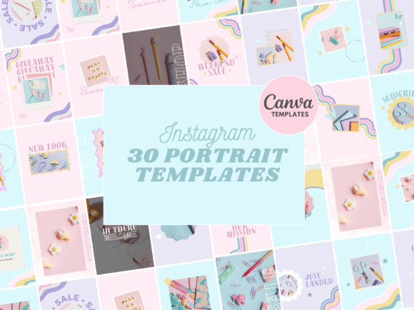 Download Pastel Instagram Canva Templates - Canva Collection