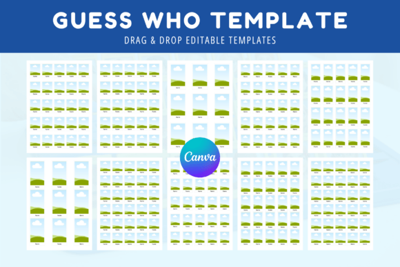 Download Guess Who Template Canva Editable PDF - Canva Collection