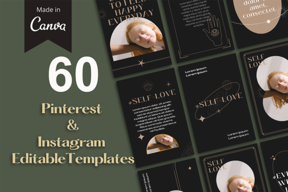 Download Pinterest and Instagram Canva Templates - Canva Collection
