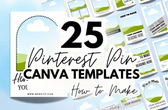 Download "How to Make" Pinterest Canva Templates - Canva Collection