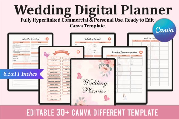 Download Digital Wedding Planner for Ipad Canva - Canva Collection