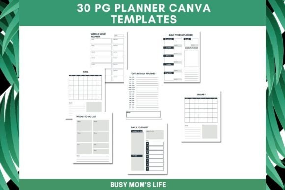 Download Minimalist Planner Canva Templates - Canva Collection