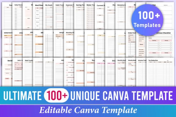 Download 100+ Editable Unique Canva Templates - Canva Collection