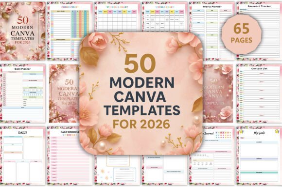 Download 🩵 50 Modern Canva Templates for 2026 - Canva Collection